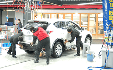 門真市の手洗い洗車専門店くるピカ |感動！こだわりの手洗い洗車専門店